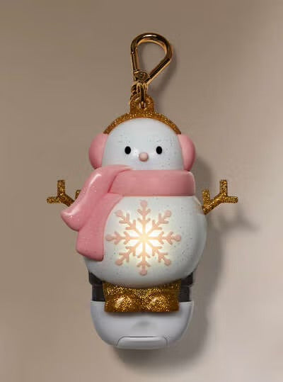 Holder Para Gel Antibacterial Bath & Body Works Snow Girl con Luz ***Preorden***