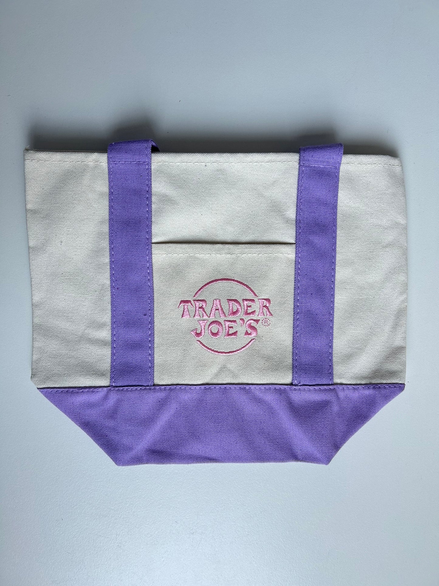 Mini Tote Bag Trader Joe’s Lila
