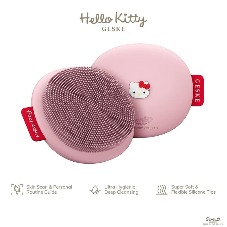 Cepillo Facial 3 en 1 Hello Kitty Geske con SmartApp ***Preorden***