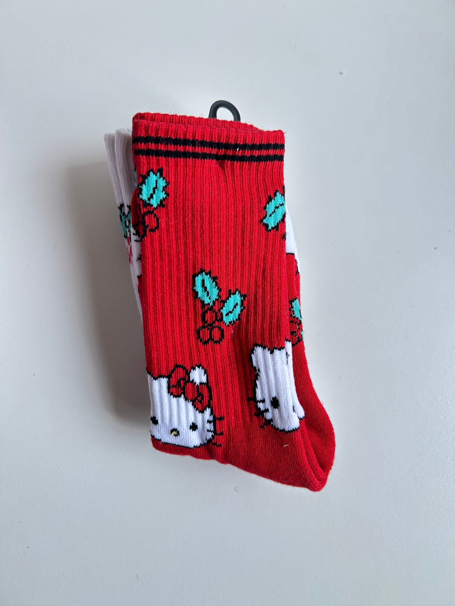 Set De 2 Calcetas Hello Kitty Plush Rojas