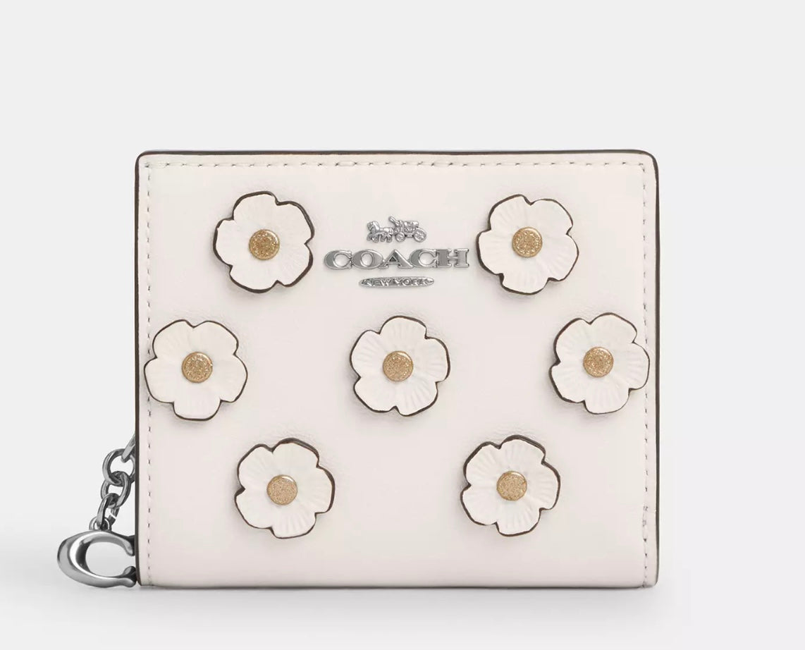 Snap Wallet Floral Coach ***Preorden***