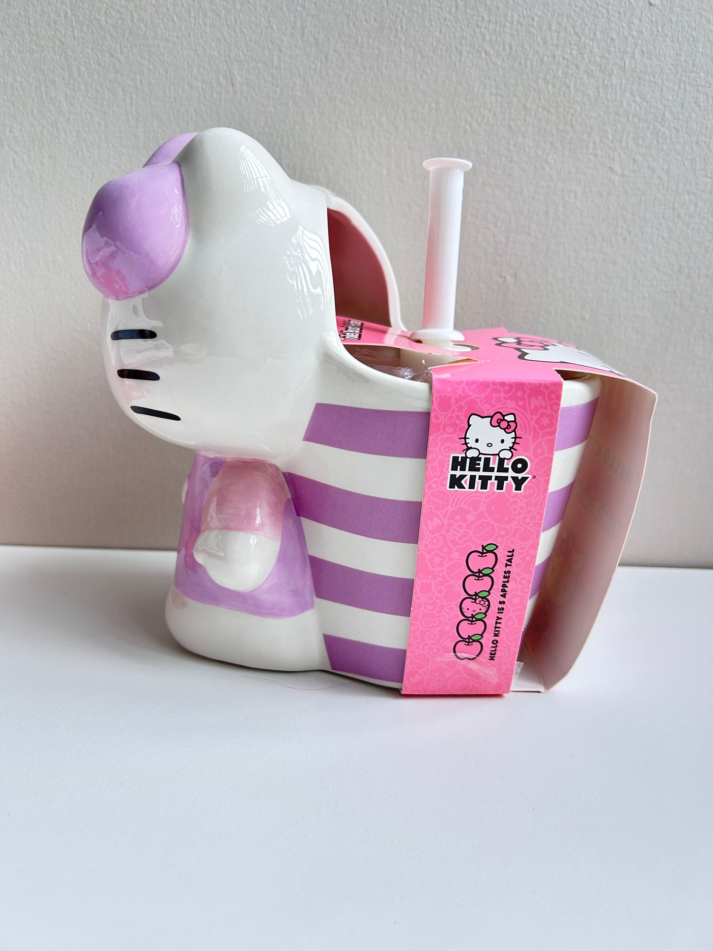 Set de Porta cepillo de cerámica y cepillo (Sanrio USA) Morado