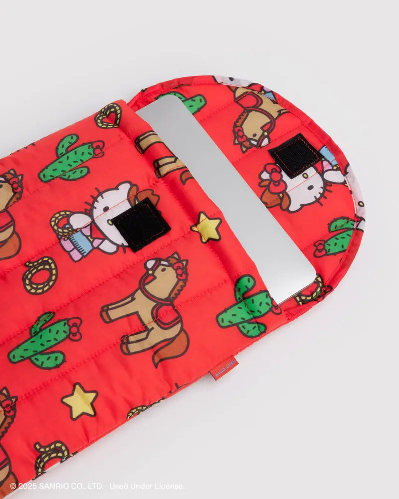 Hello Kitty x Baggu Funda Para Laptop 13”/14” Hello Kitty Western ***Preorden***