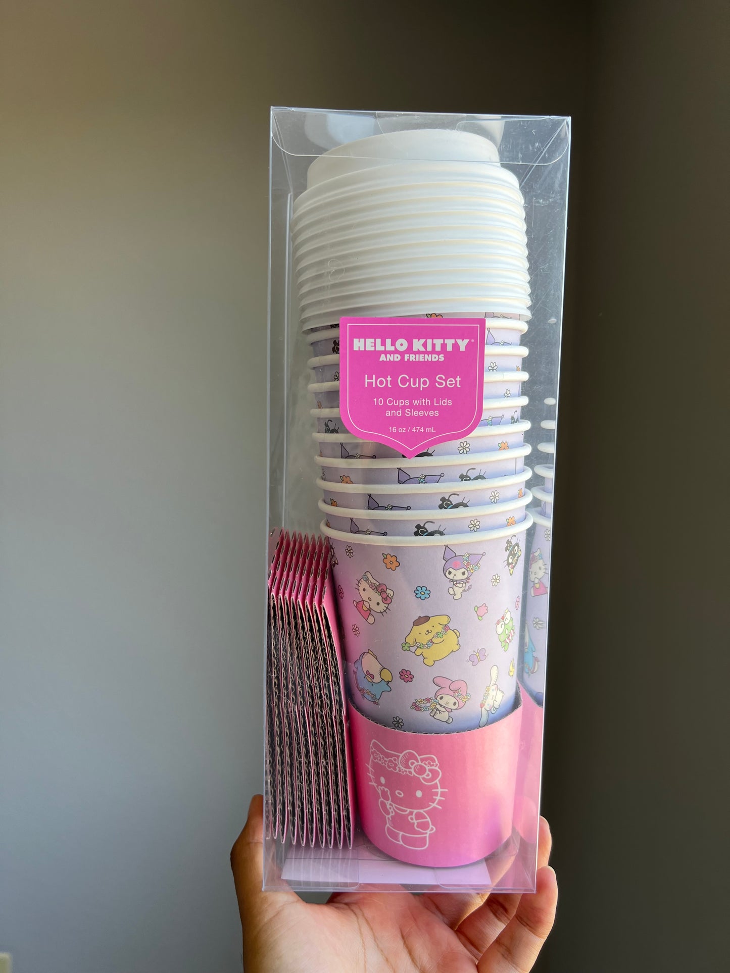 Vaso desechables Sanrio Spring ***Preorden***