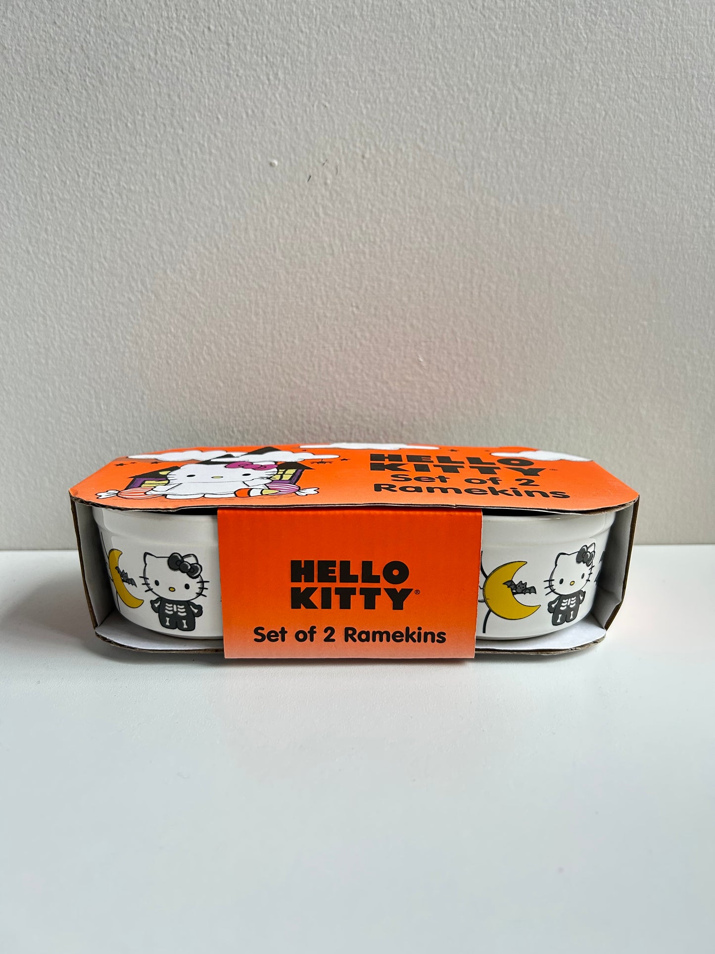 Set de 2 Ramekins Telarañas Hello Kitty