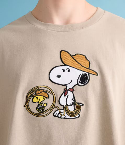 Playera Snoooy & Woodstock Western ***Preorden***