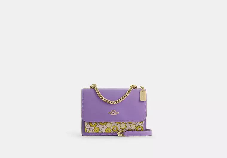 Mini Klare Crossbody Bag Yellow/Lilac ***Preorden***