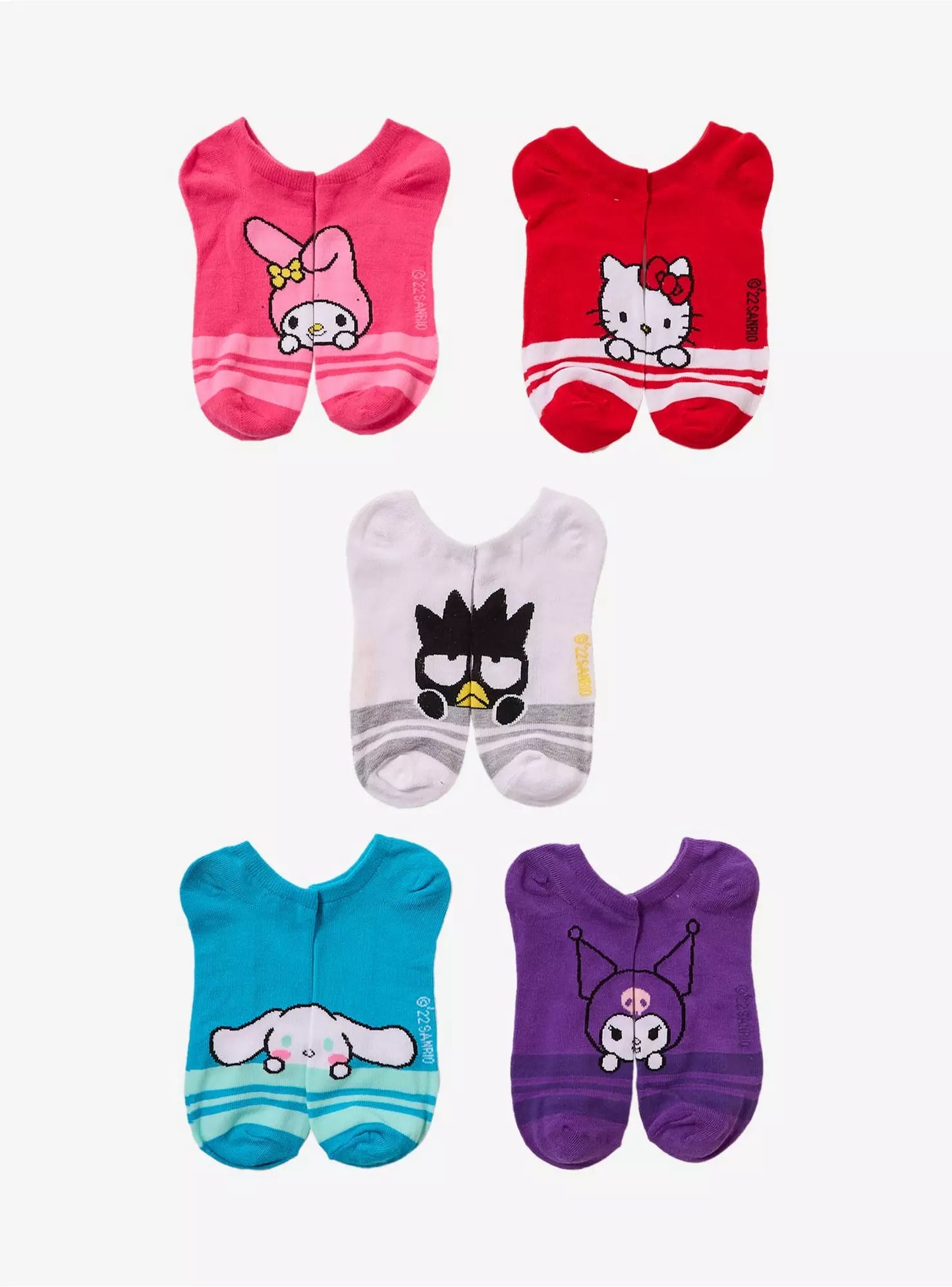 Set de 5 Calcetas Sanrio ***Preorden***
