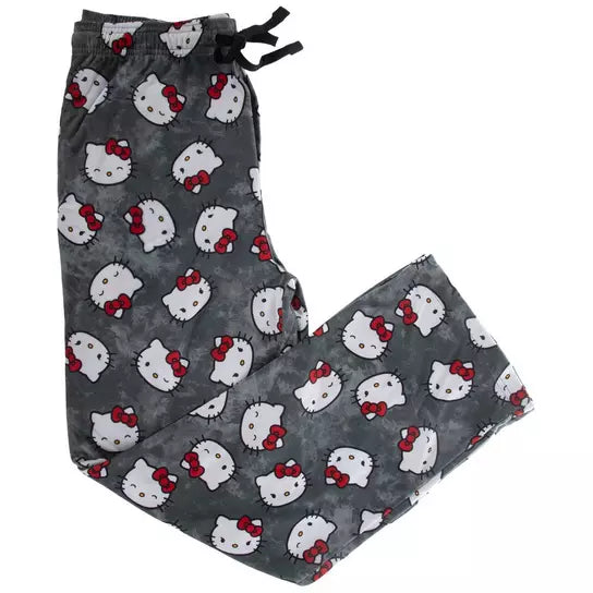 Pj Pants Hello Kitty Caritas Gris S/M ***Preorden***