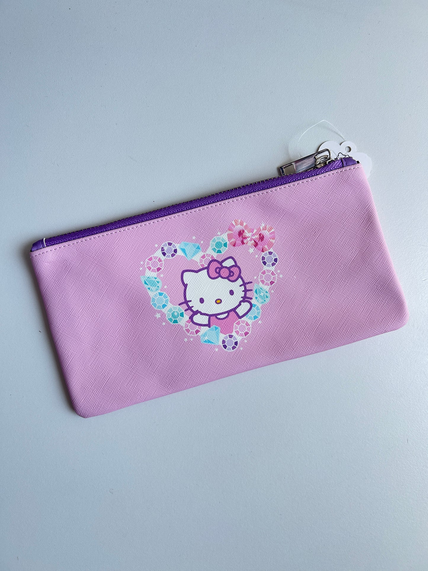 Pencil Pouch Hello Kitty Flores