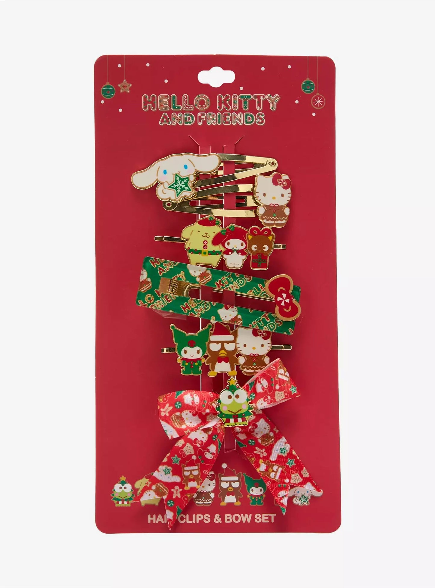 Set De Pasadores Sanrio Navidad ***Preorden***