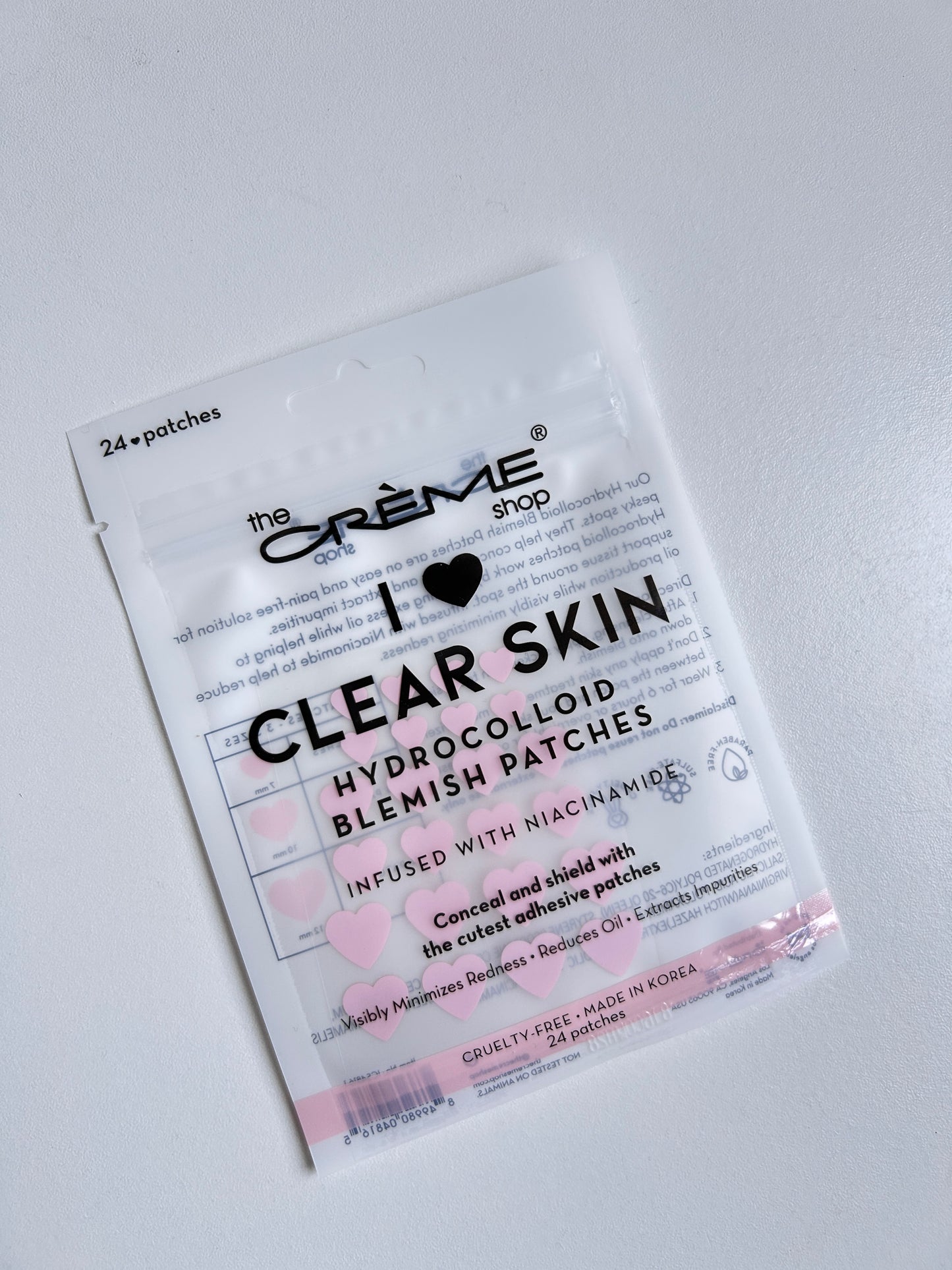 Blemish Patches The Créme Shop Corazones