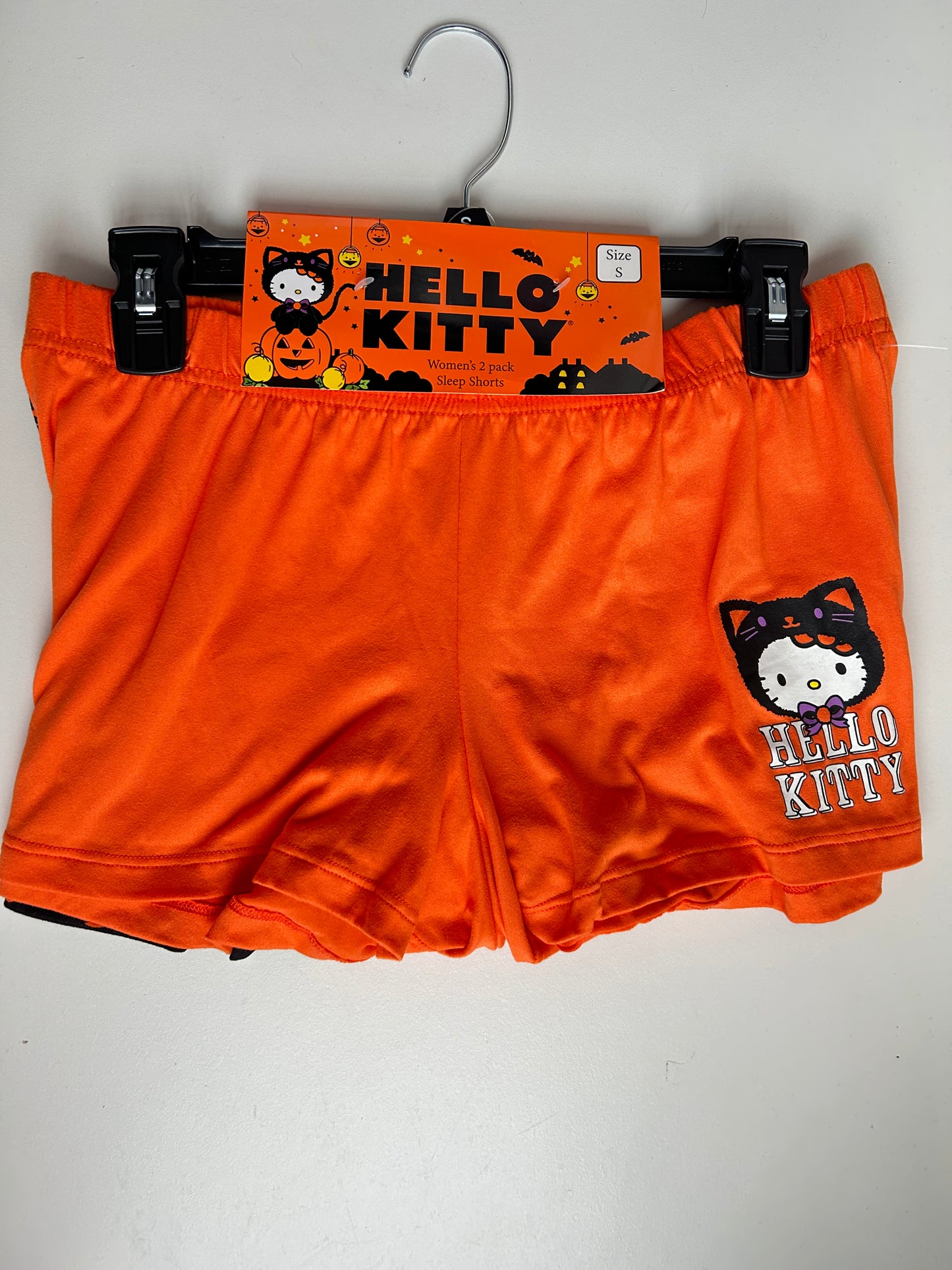 Set de 2 Short Hello Kitty Gatito y Calabazas