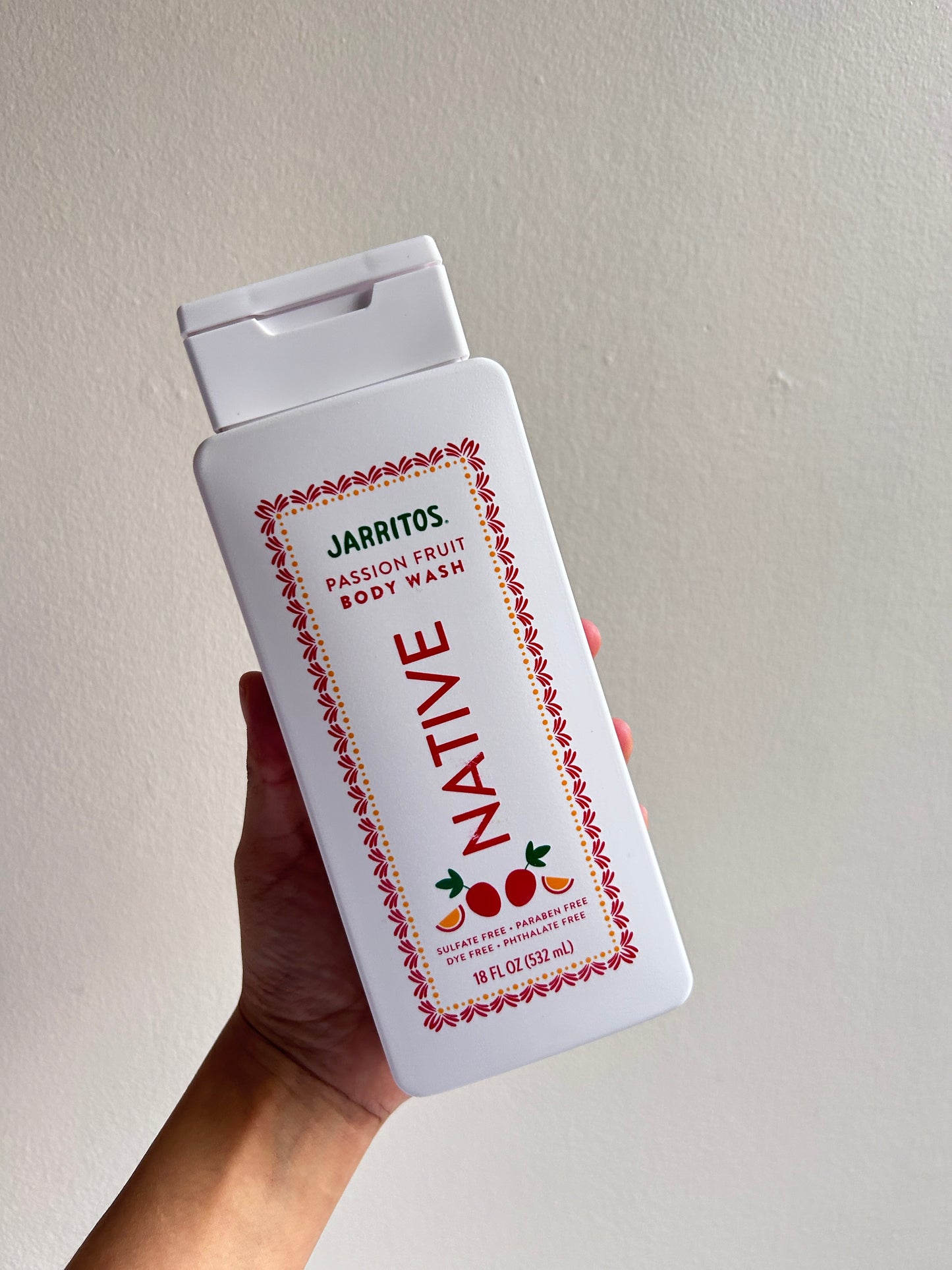 Body Wash Native Jarritos Possion Fruit