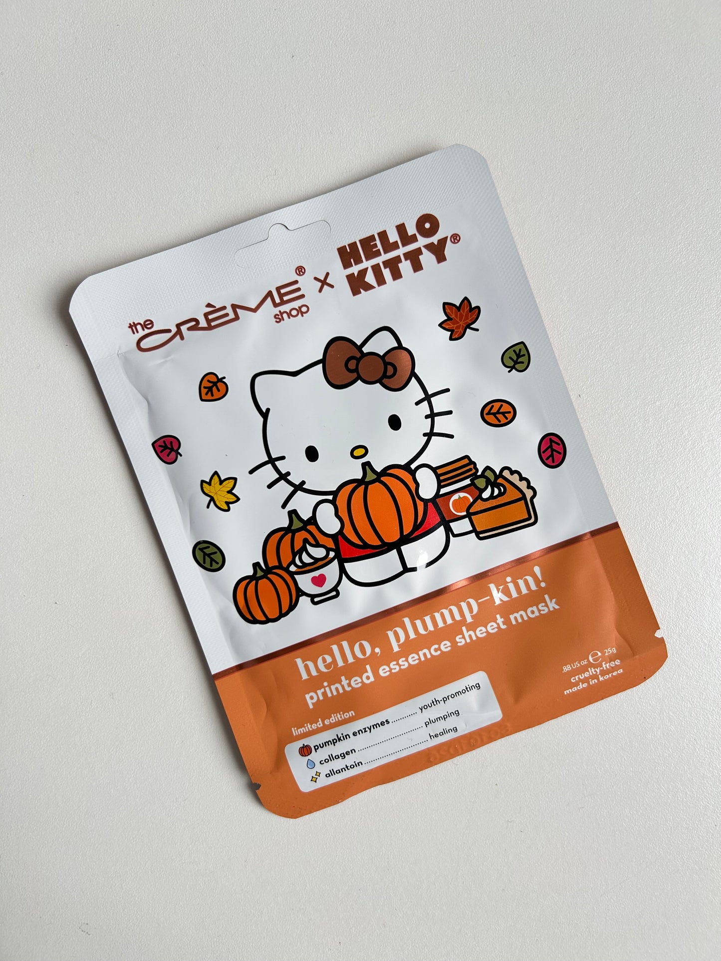 Mascarilla Hello Kitty pumpkin