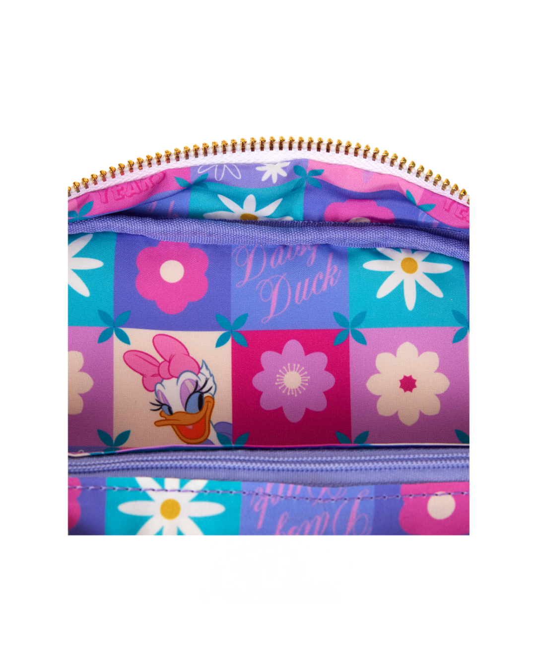 Daisy Duck 85th Anniversary Crossbody Bag Con Monedero Loungefly ***Preorden***