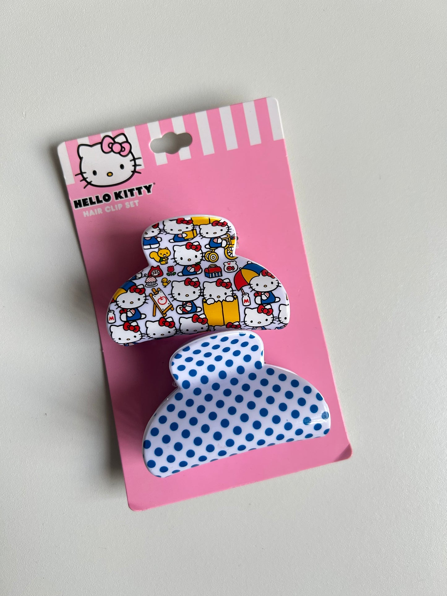 Set de 2 Pinzas para el Cabello Hello Kitty
