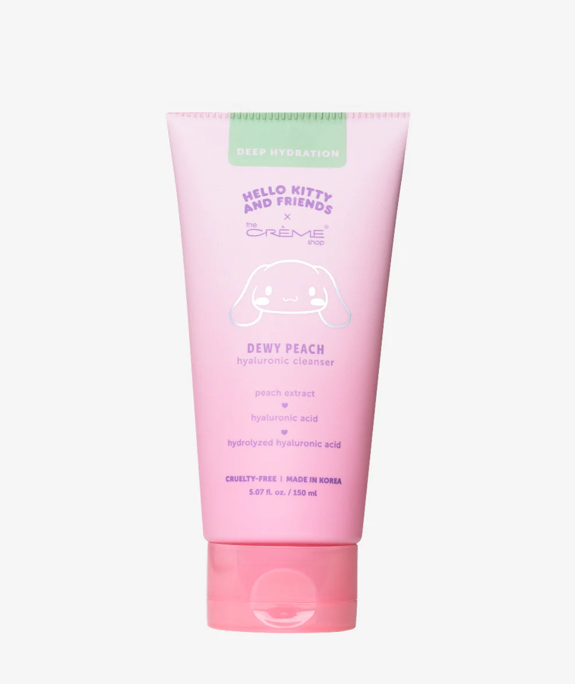 Dewy Peach Hyaluronic Cleanser Cinnamoroll The Créme Shop ***Proerden****