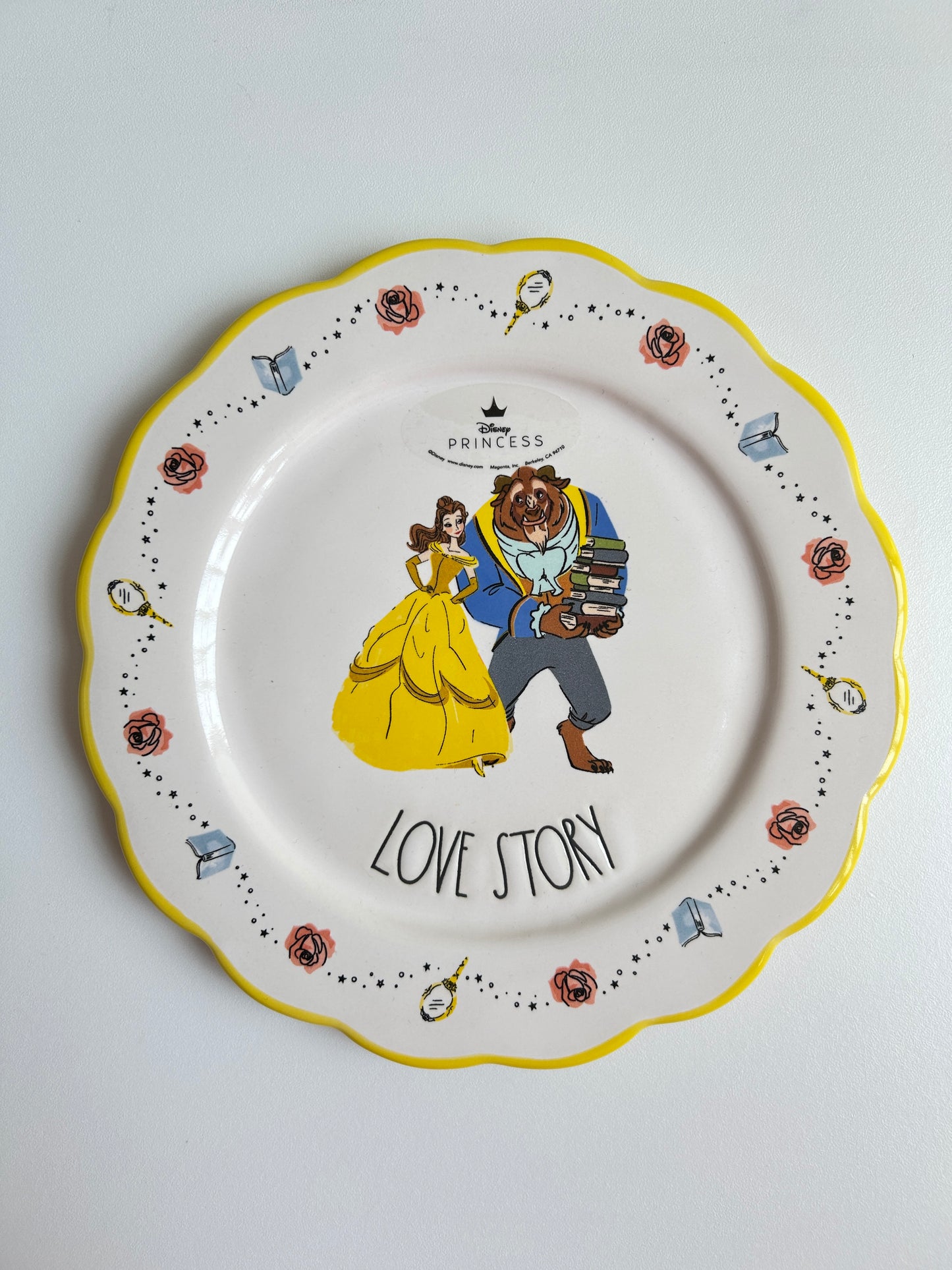 Plato La Bella Y La Bestia