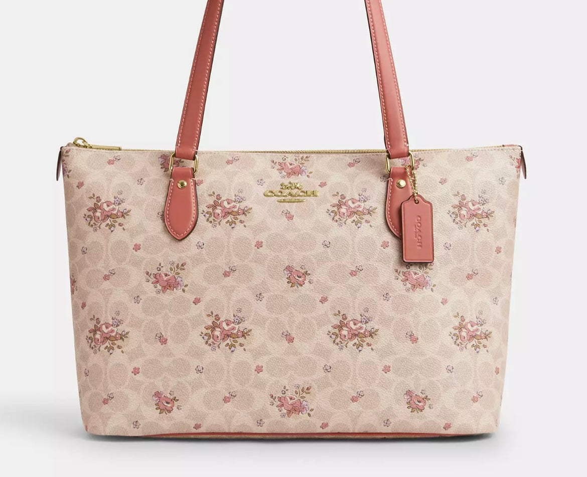 Gallery Tote Bag Floral Print Coach ***Preorden***