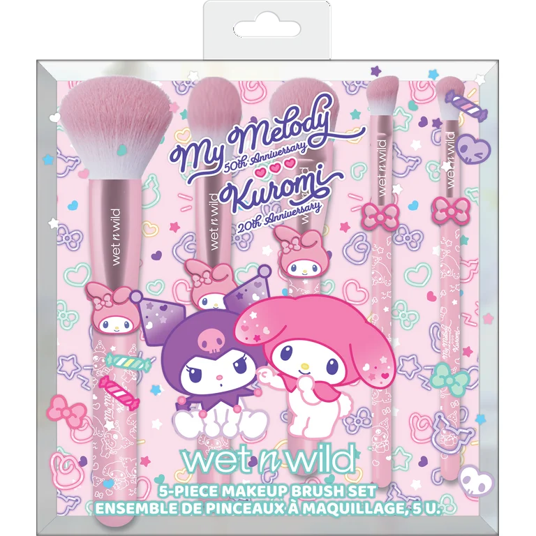 Brochas Wet N Wild Kuromi & My Melody