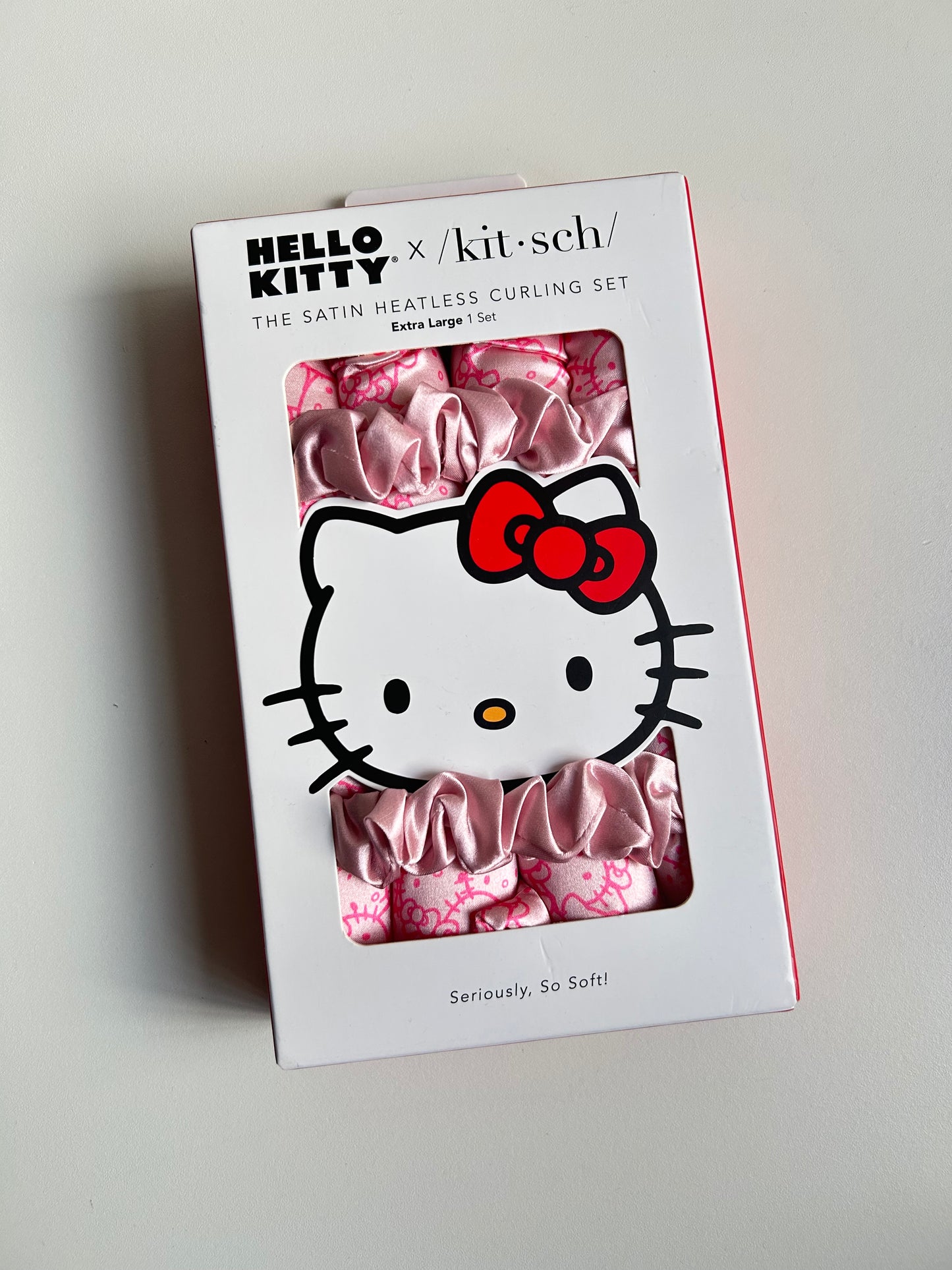 Heatless Curling Set - Pink Hello Kitty Caritas Kitsch