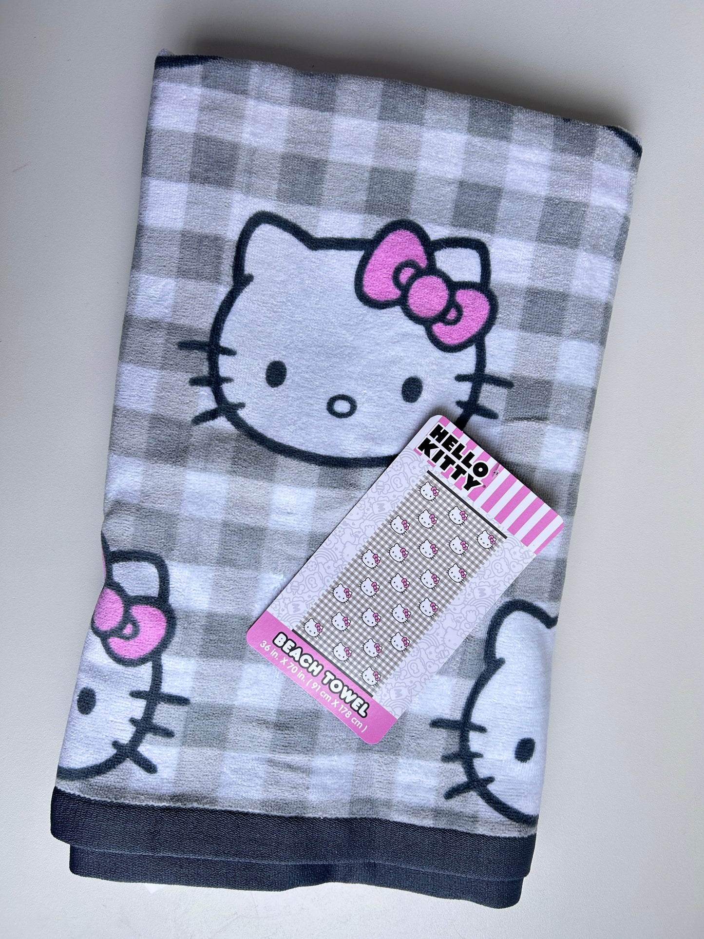 Toalla para playa Hello Kitty