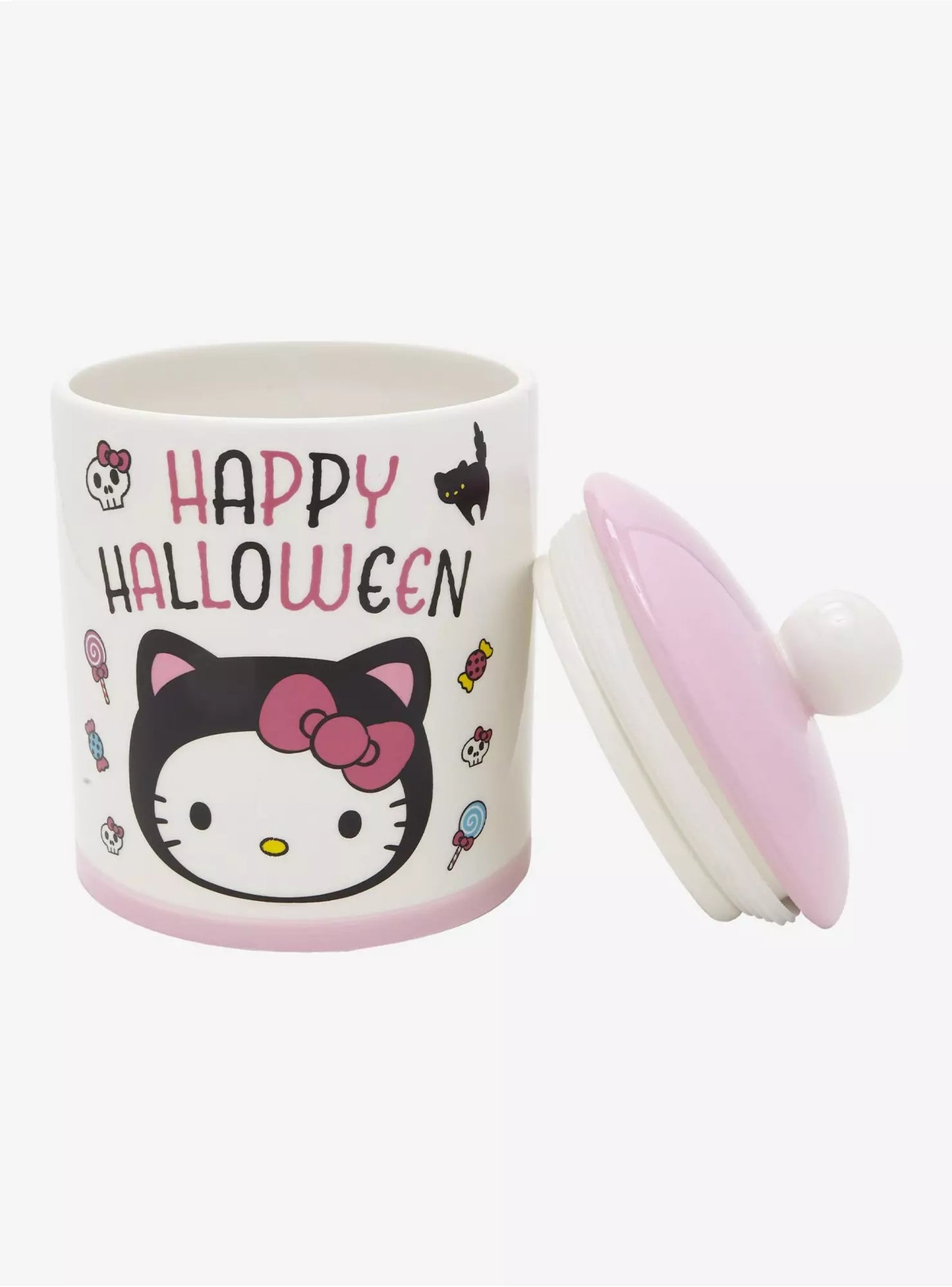 Contenedor Hello kitty Happy Halloween ***Preorden***