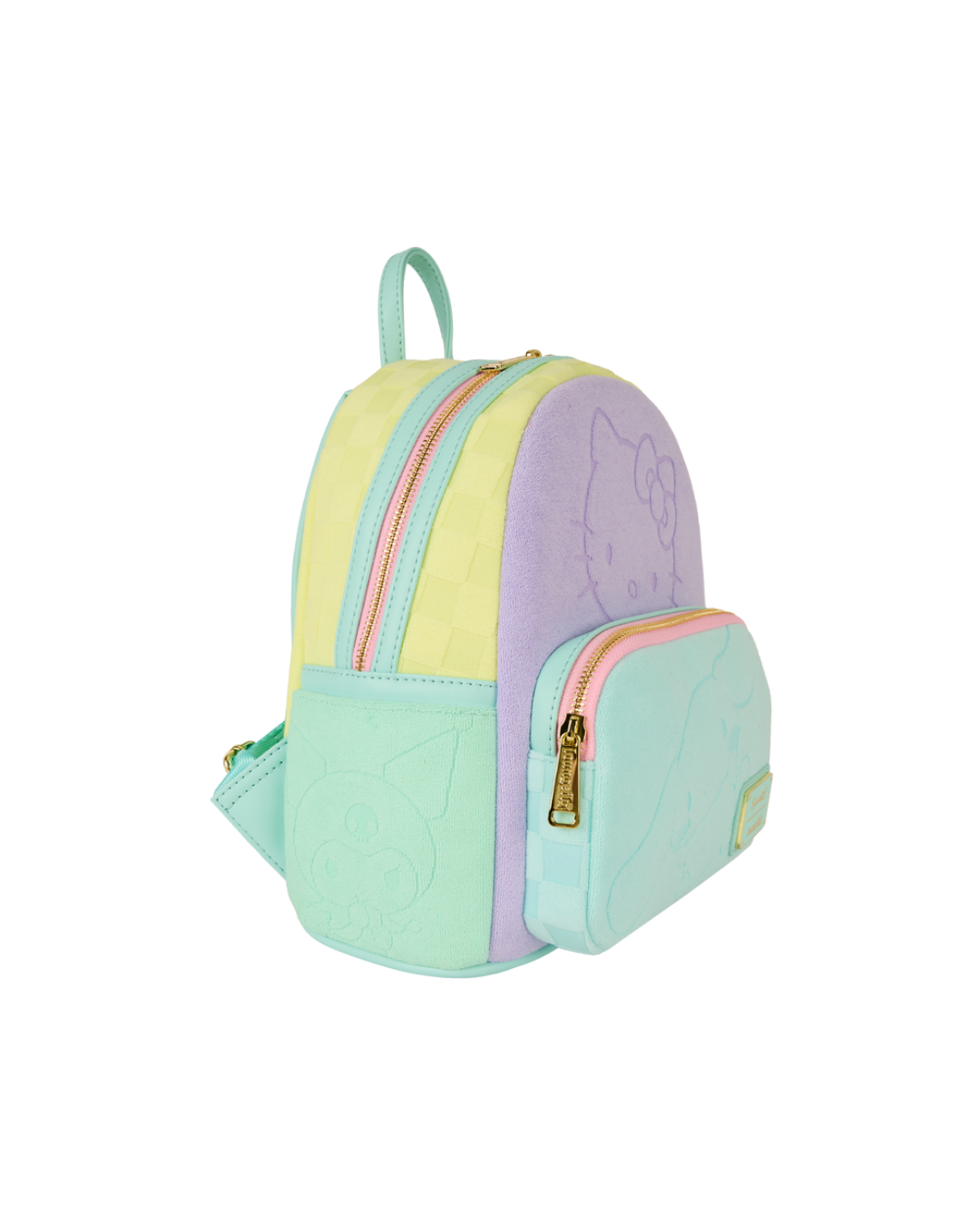 Mini Backpack Hello Kitty & Friends Color Block Loungefly ***Preorden***