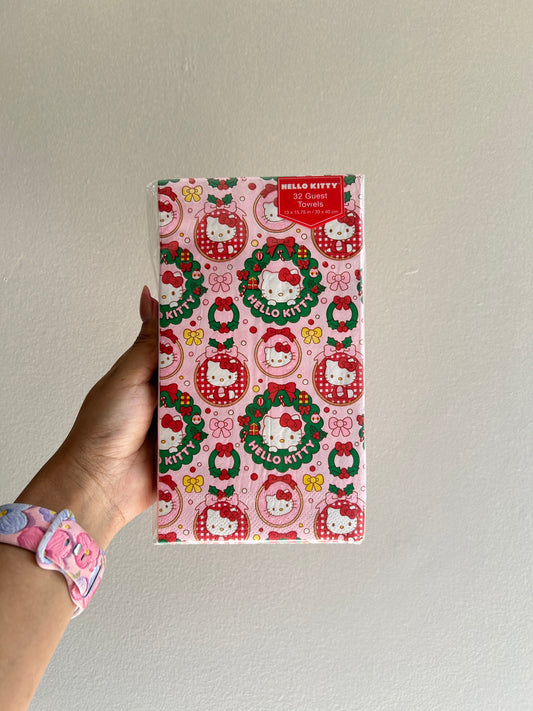 Servilletas Desechables Grandes Hello Kitty Navidad