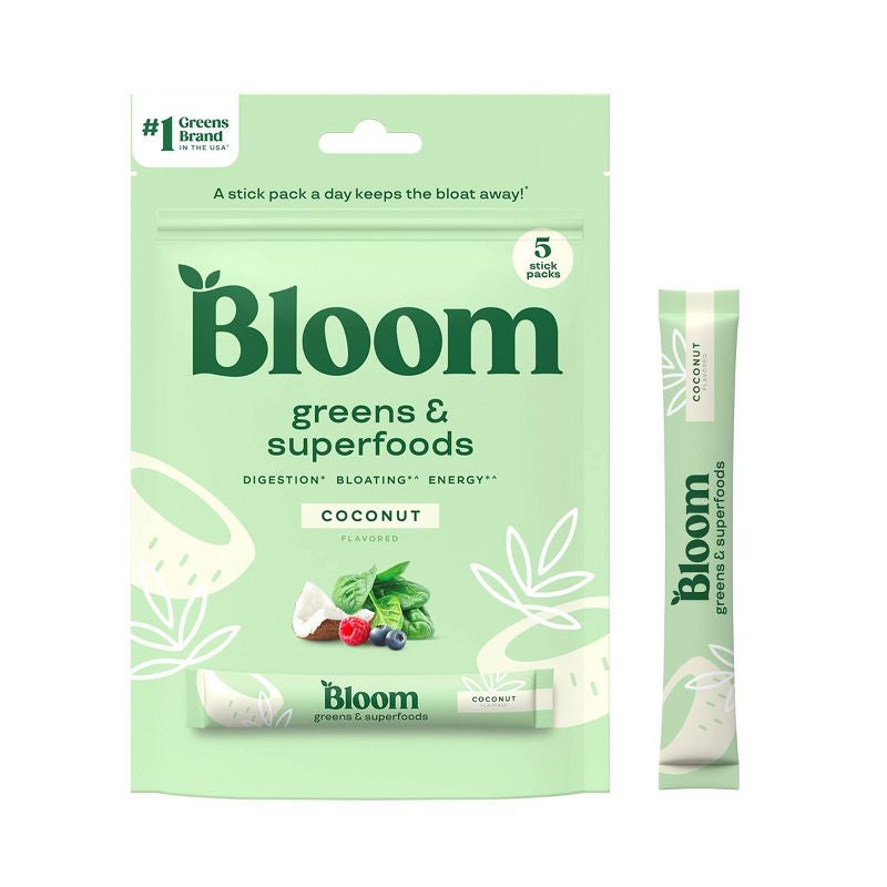 Bloom Nutrition Greens and Superfoods Powder - Coconut