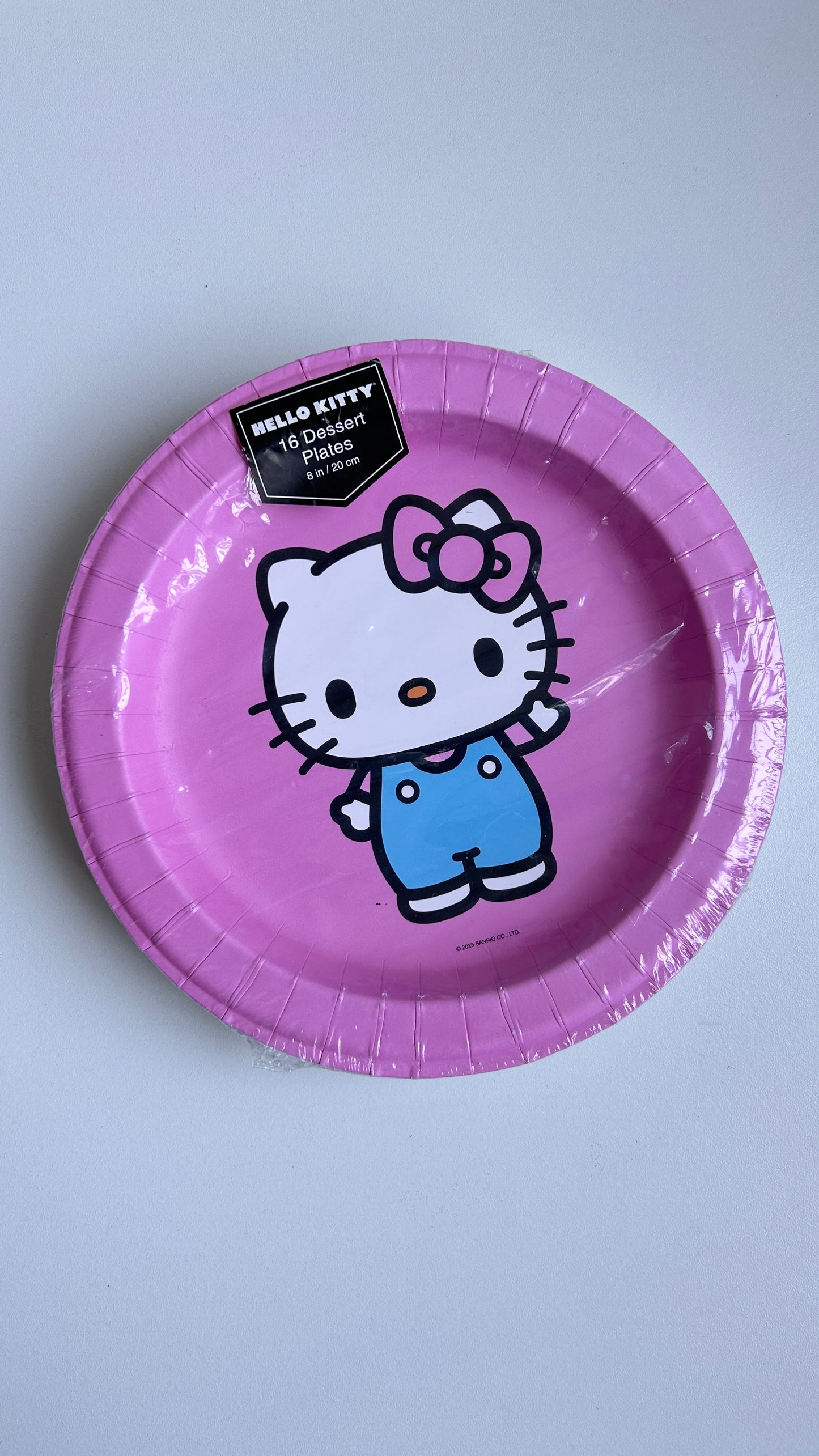 Platos Desechables Hello Kitty
