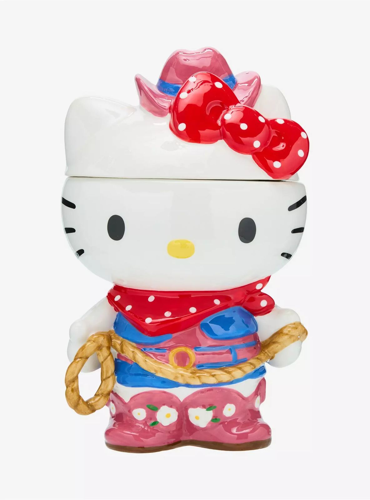 Hello Kitty Cowgirl Contenedor ***Preorden***