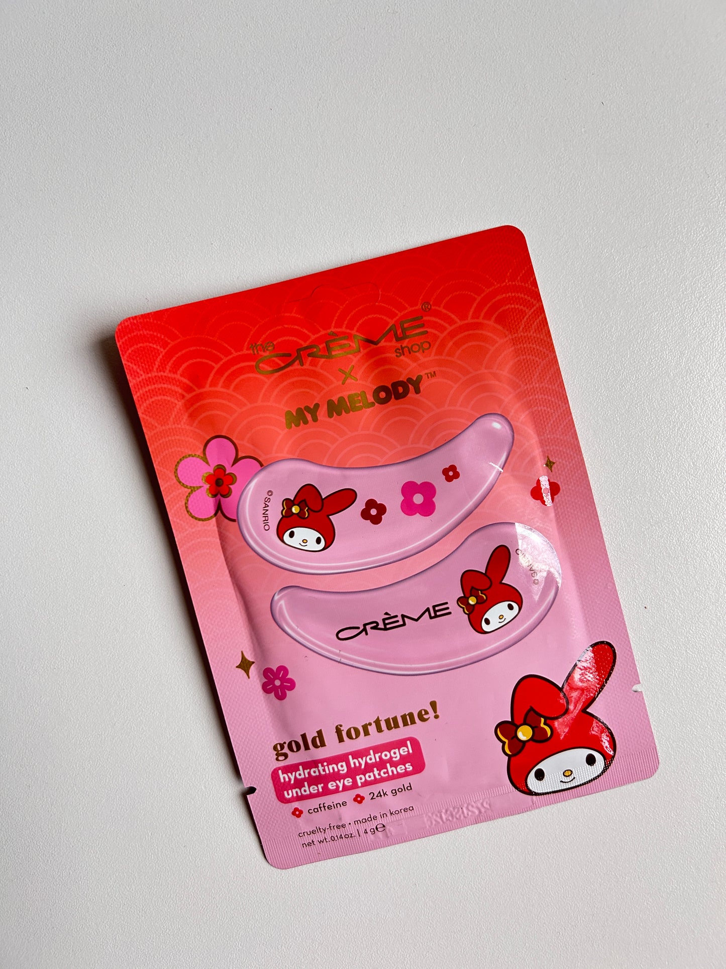 Eye Patch My Melody Gold Fortune