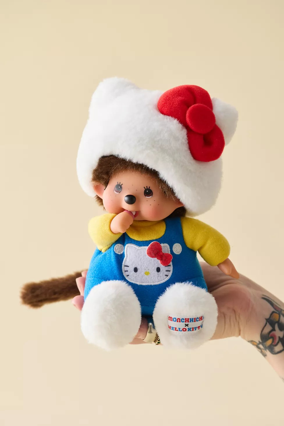 Hello Kitty x Monchhichi Overol Hello Kitty