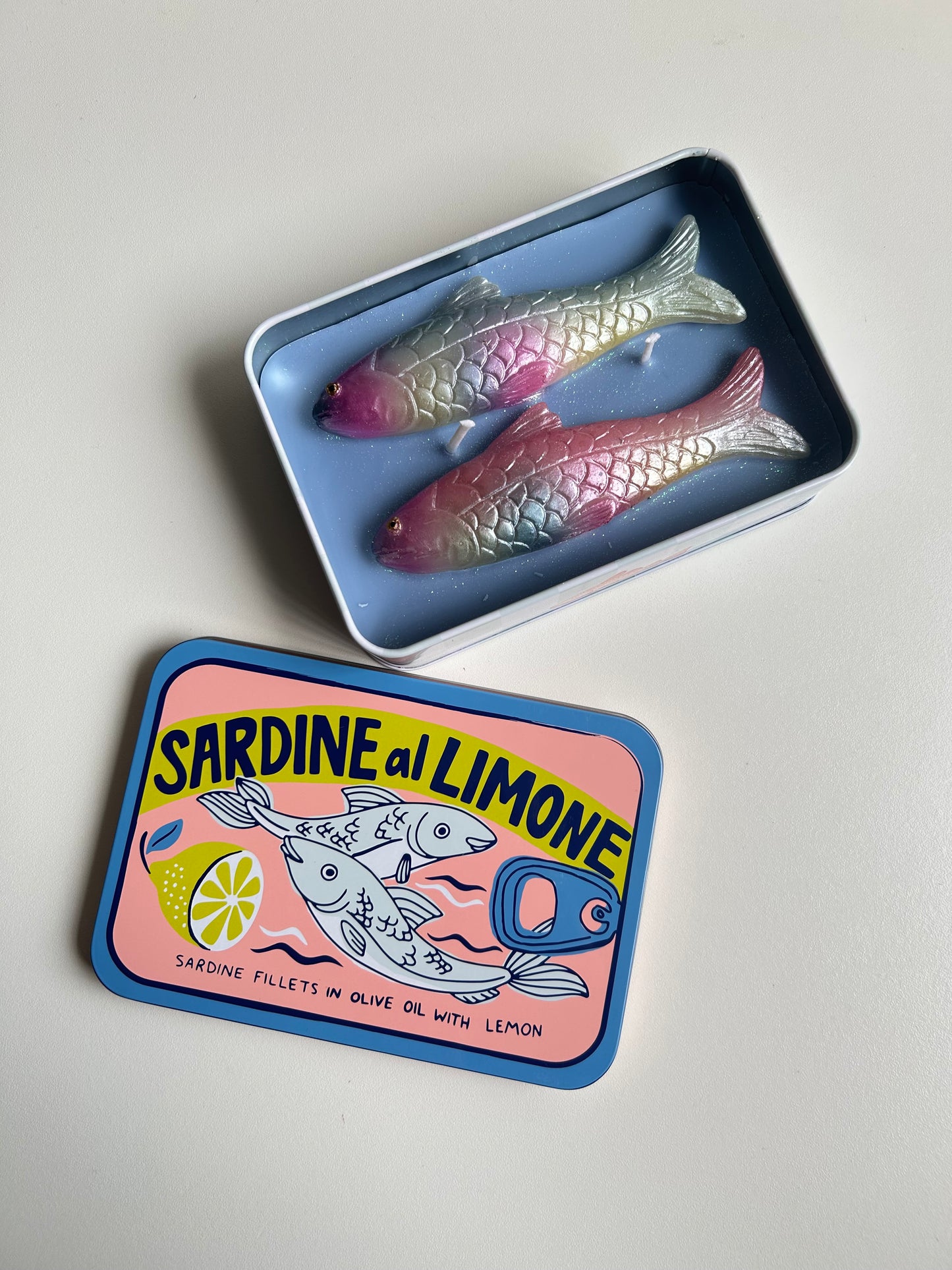 Vela De Sardinas Aroma a Limón