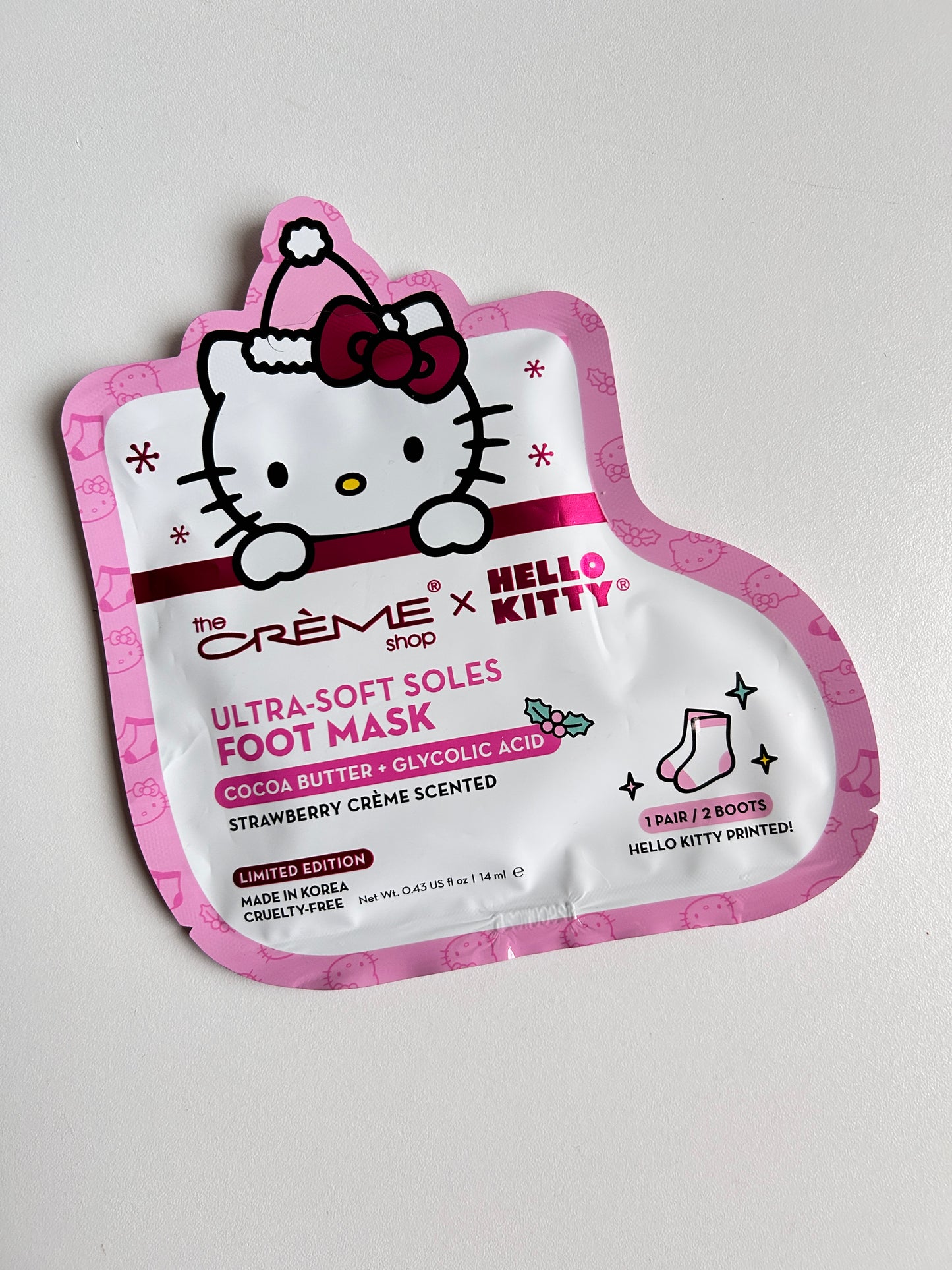 Mascarilla para Pies Hello Kitty “Cocoa Butter”