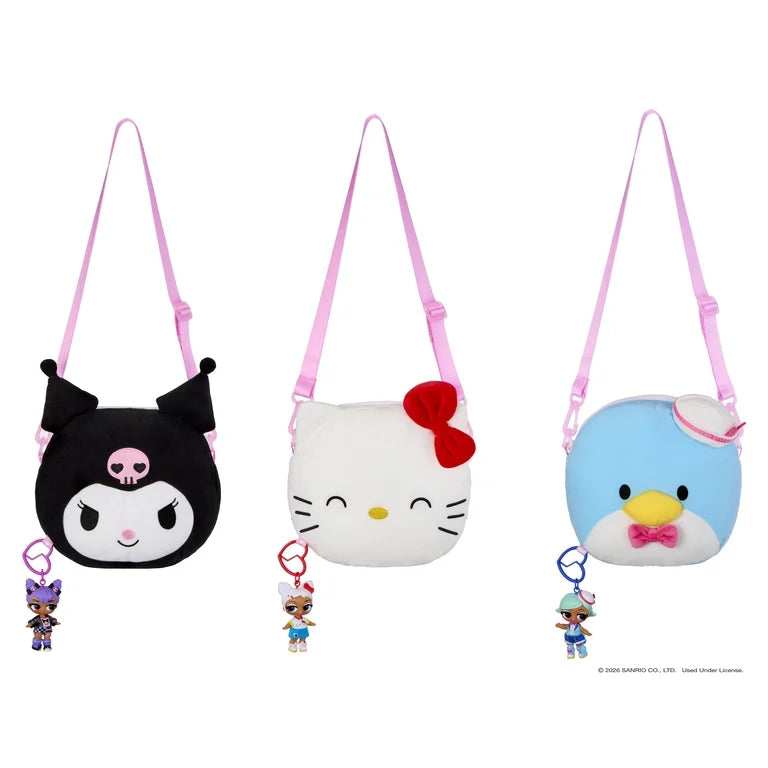 Crossbody Bag Reversible Personaje Sorpresa LOL Surprise ***Preorden***