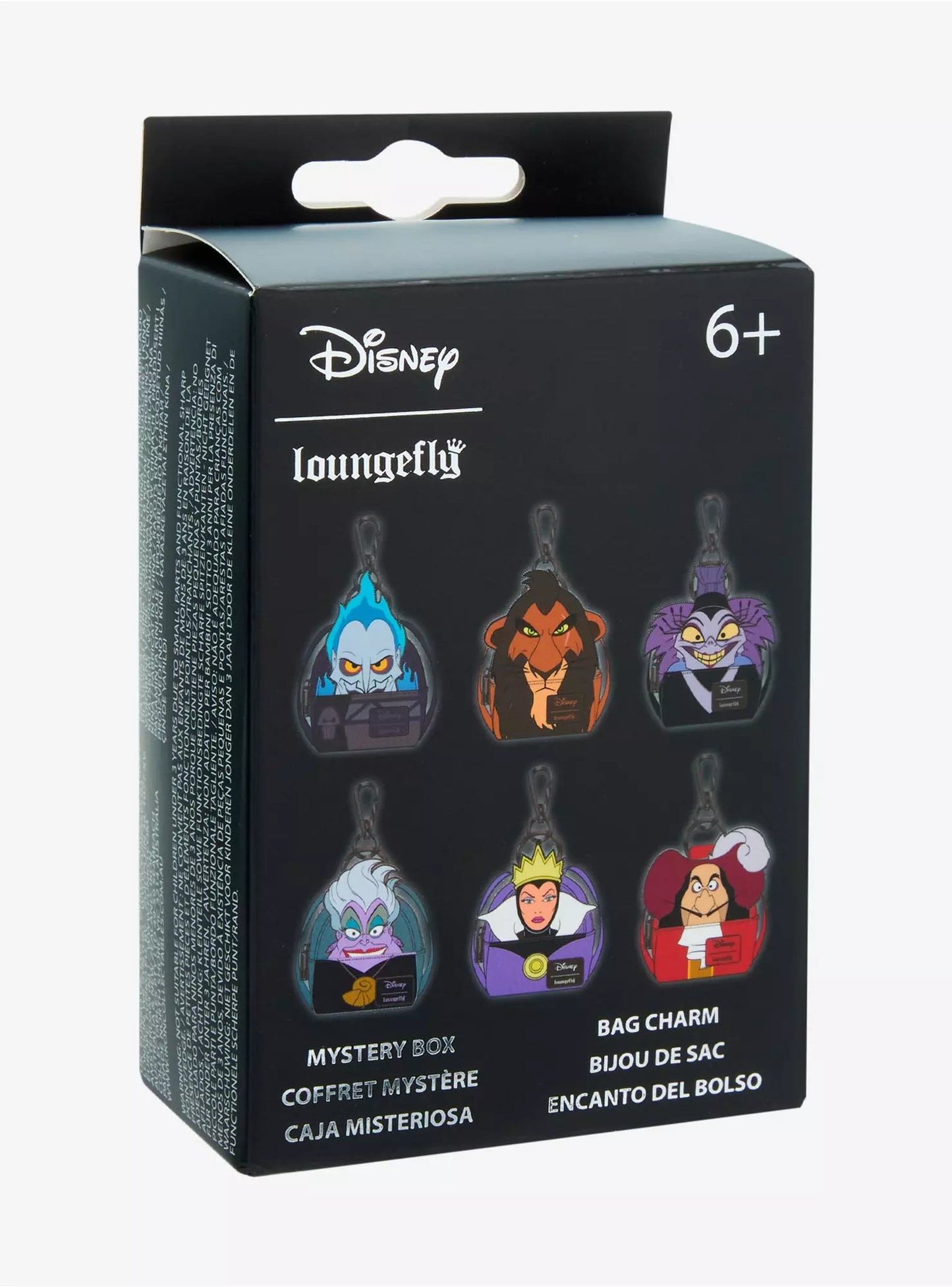 Mini Backpack Charm Sorpresa Villanos Disney ***Preorden***