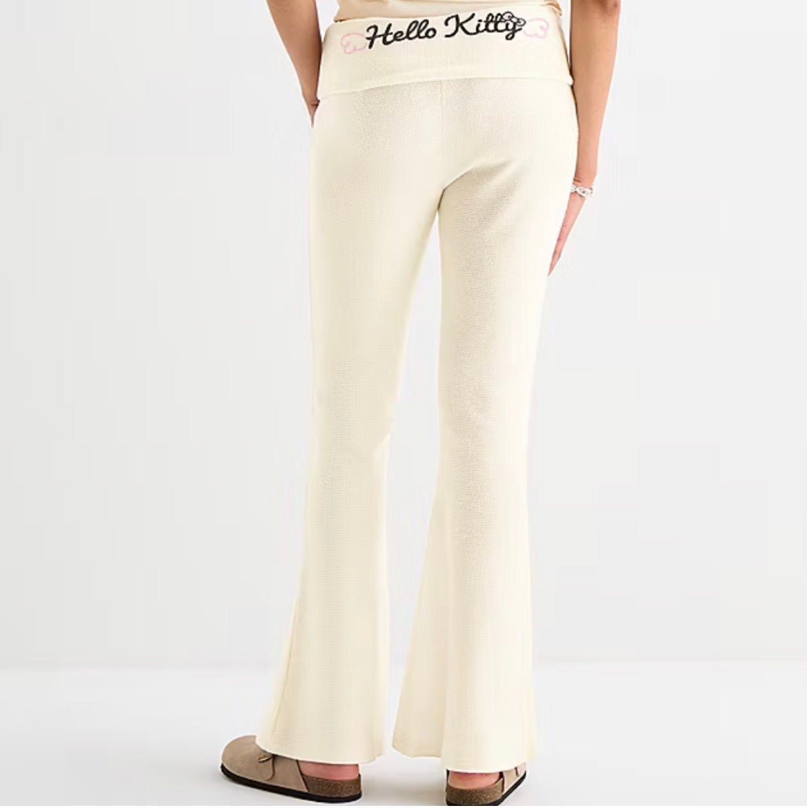 Pants Flare Beige Hello Kitty ***Preorden***