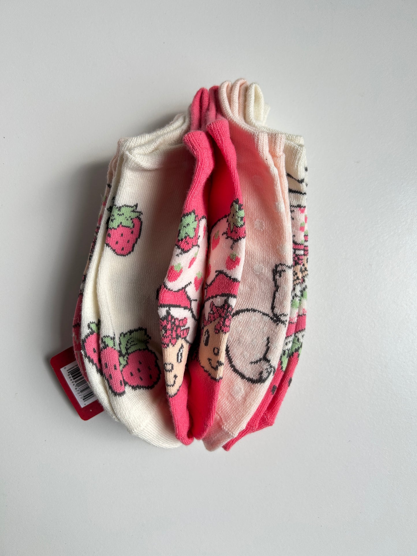 5 Pares de Calcetas Rosita Fresita