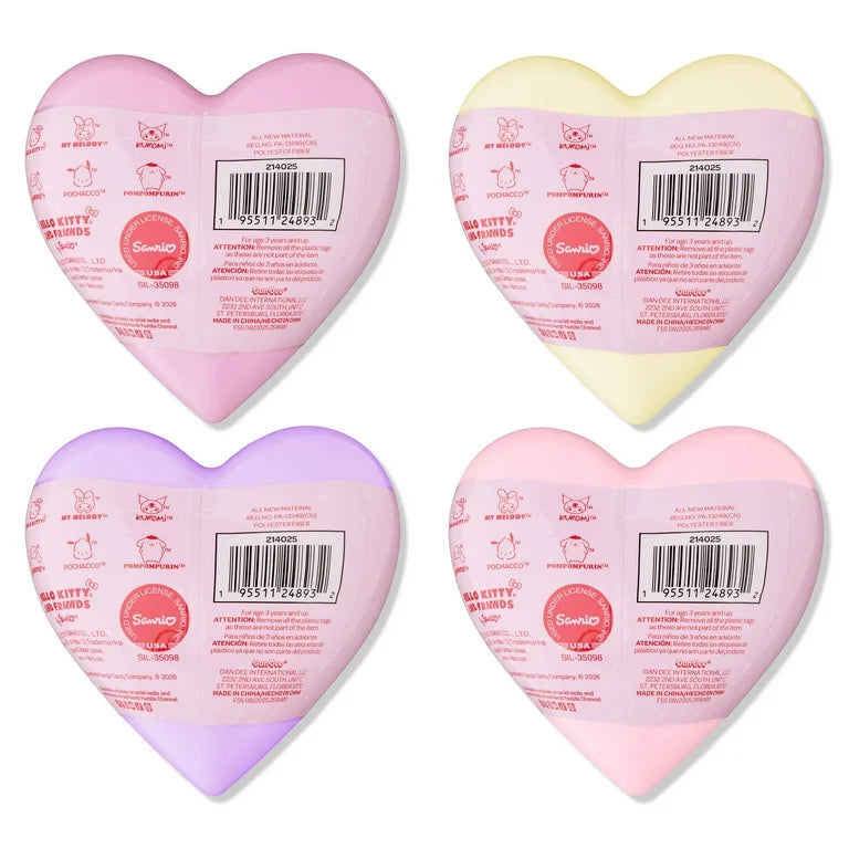 Mini Peluche Sorpresa Hello Kitty & Friends Sweethearts ***Preorden***