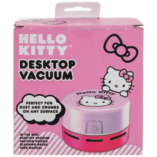 Mini Aspiradora de Escritorio Hello Kitty Rosa ***Preorden***