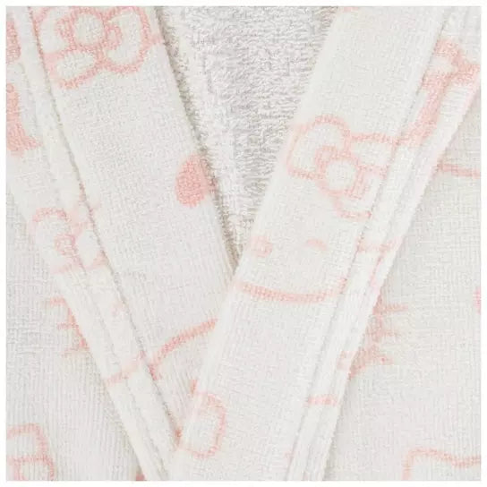 Bata De Baño Hello Kitty 100% algodón Unitalla ***Preorden***
