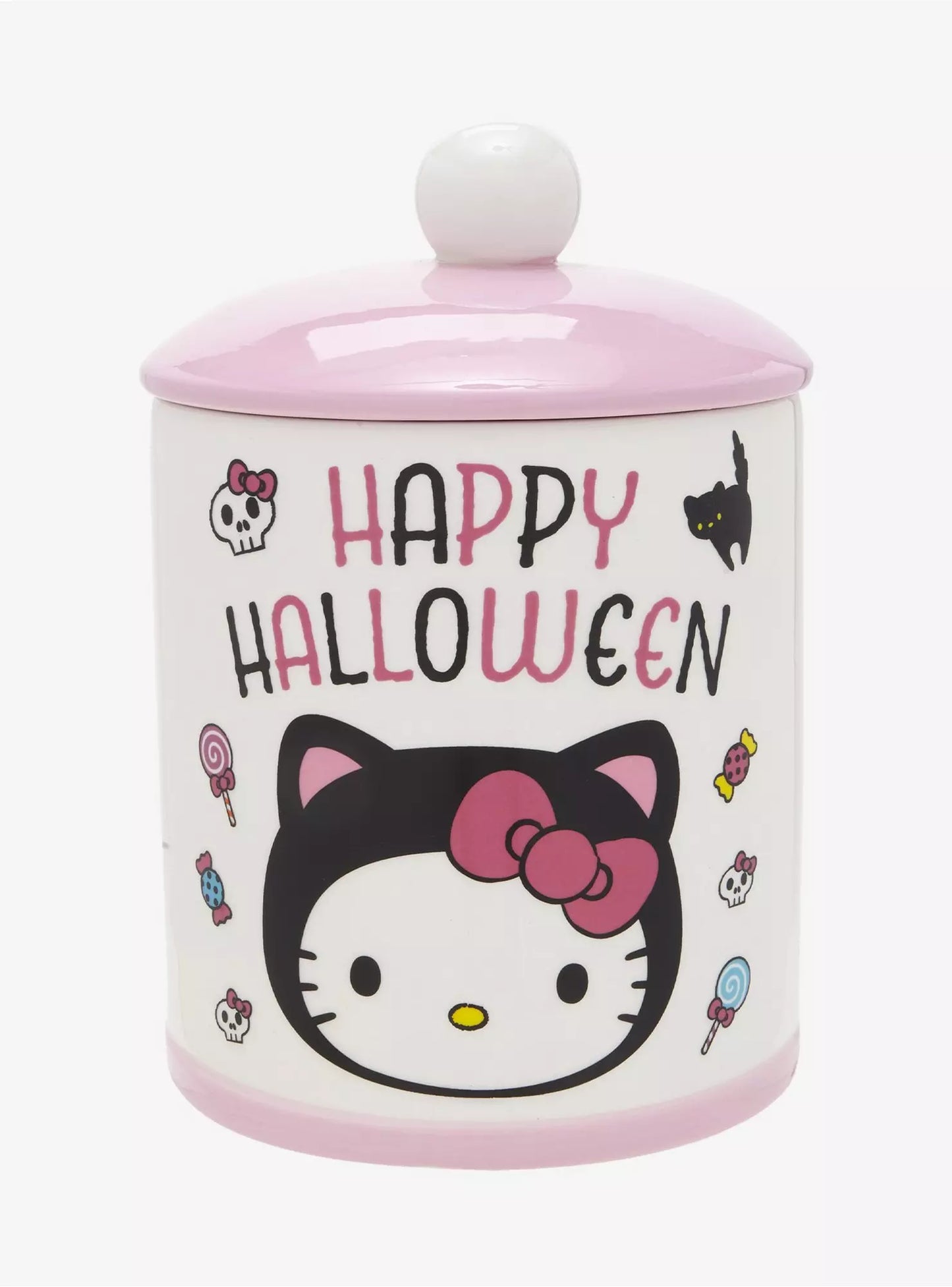 Contenedor Hello kitty Happy Halloween ***Preorden***