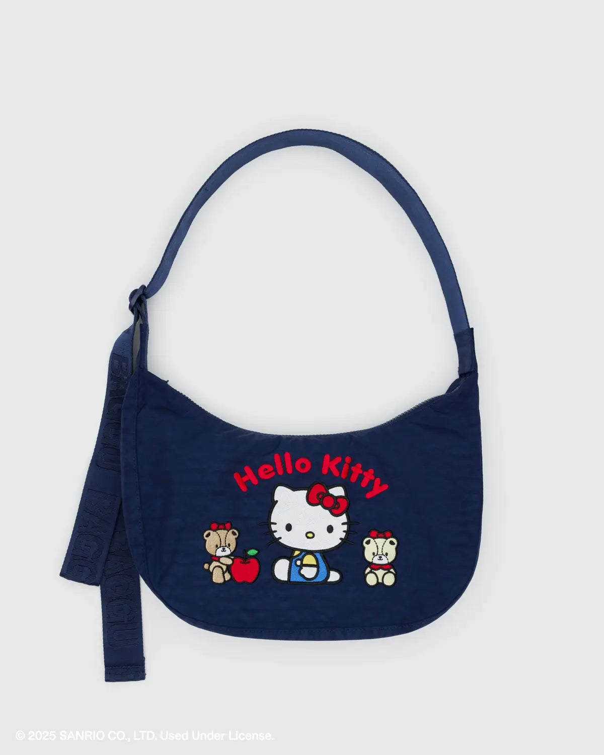 Medium Nylon Crescent Hello Kitty Teddy ***Preorden***