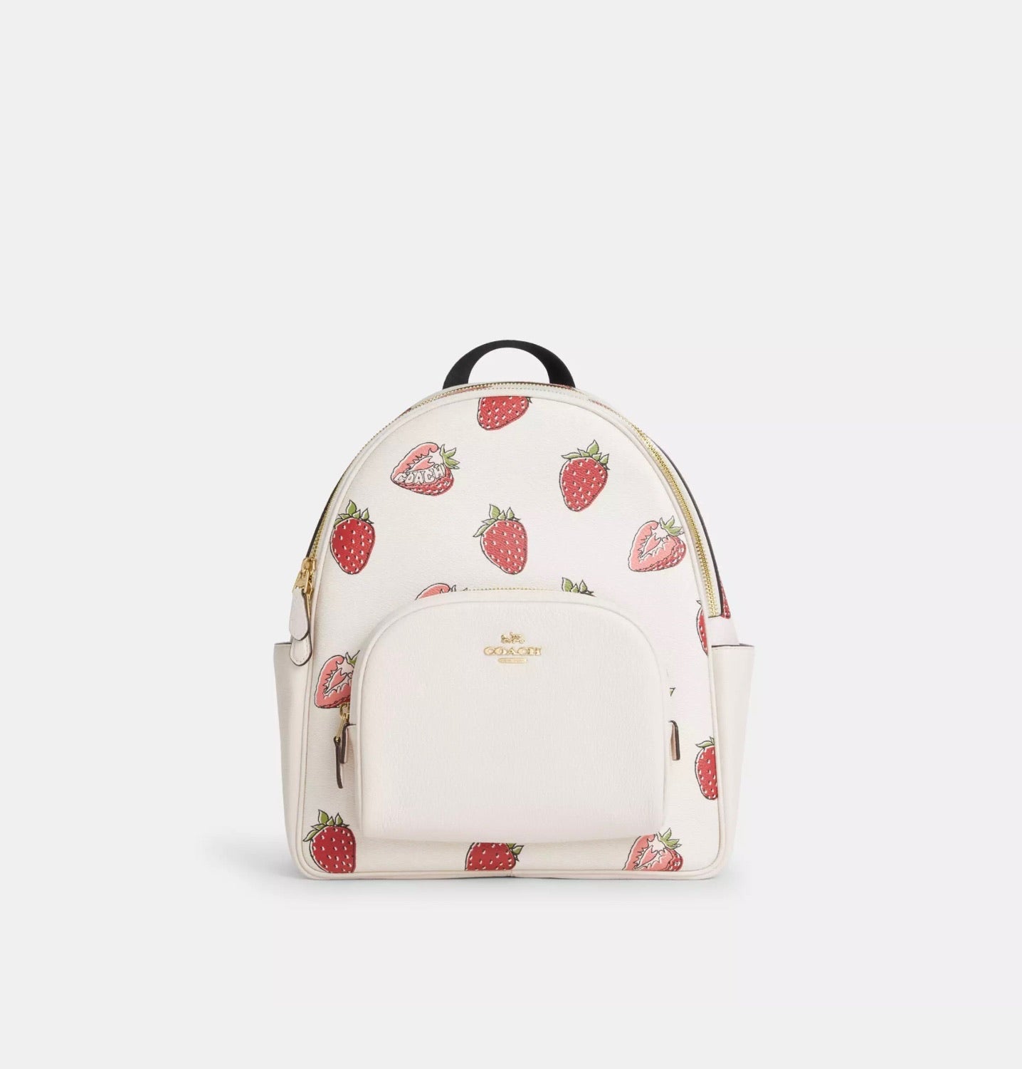 Court Backpack Strawberry Print