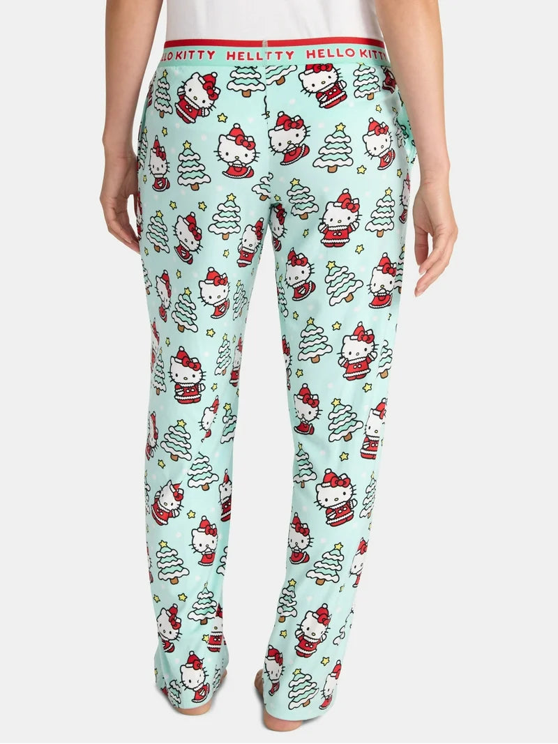 Sleep Pants Hello Kitty Arbolitos De Navidad ***Preorden***