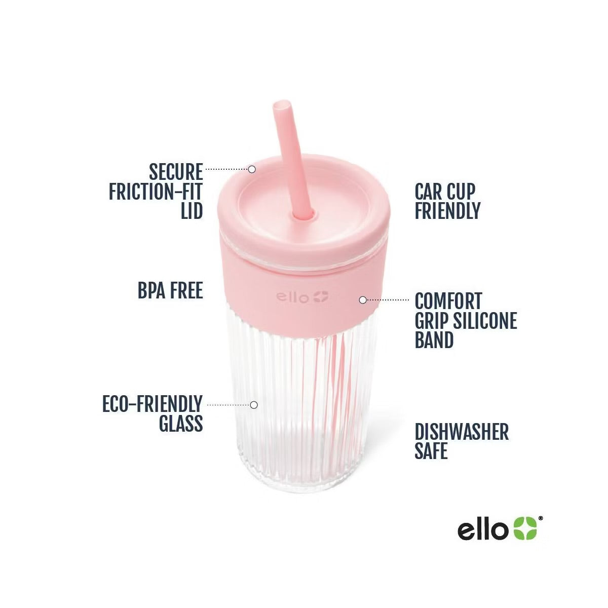 Tumbler ello Pink ***Preorden***