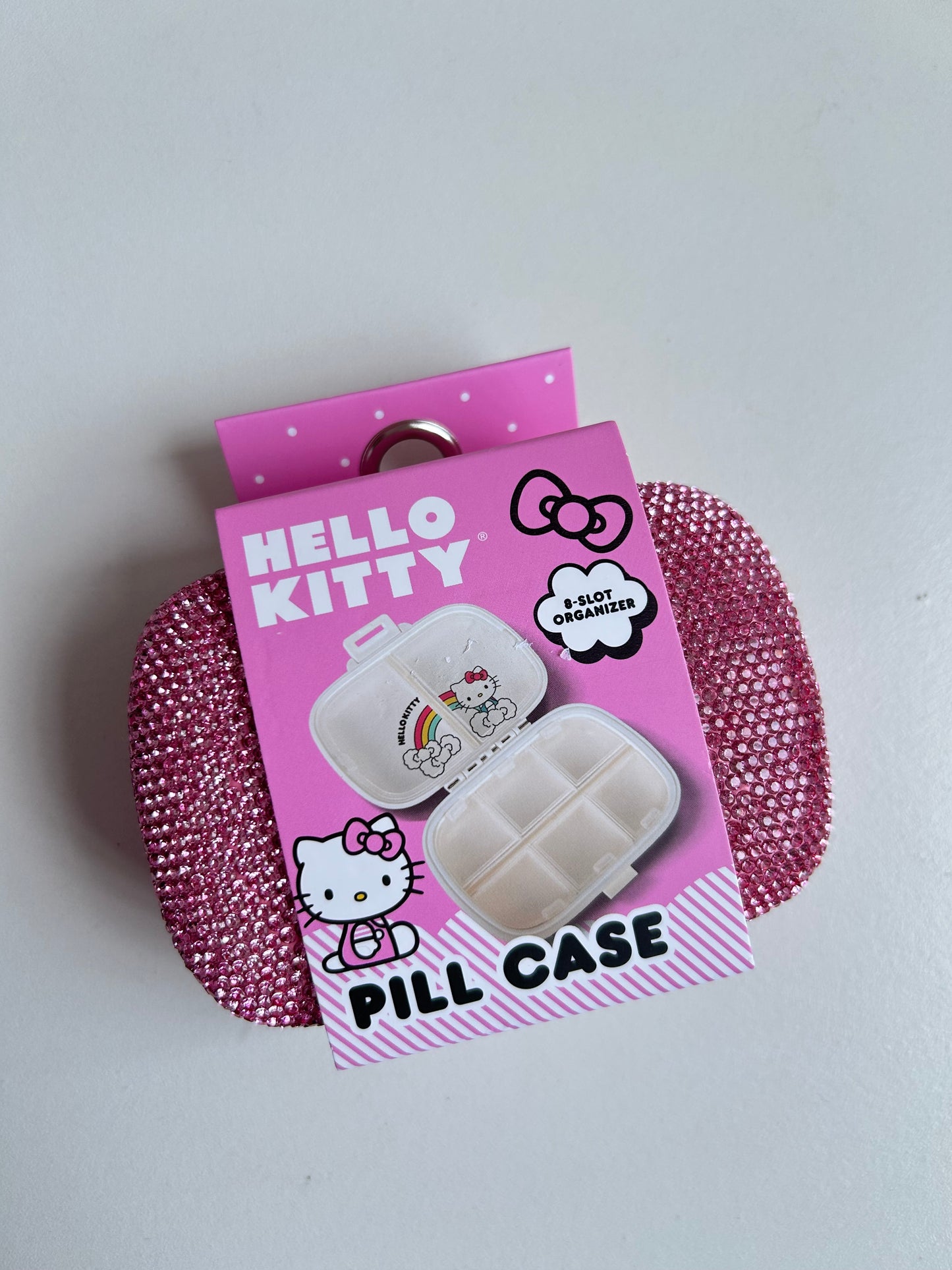 Pastillero Hello Kitty Con Brillos